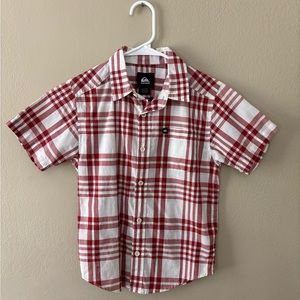 Boys Quiksilver button down shirt